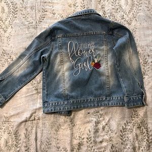 Flower Girl Denim Jacket by
David's Bridal